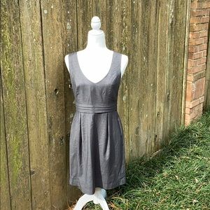 Gray Fitted Dress